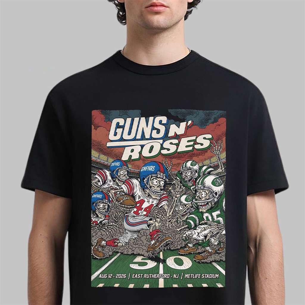 Guns N Roses Merch East Rutherford New Jersey 2026 Event Shirt Gift Ideas For Music Lovers - Kdjoy Guns N Roses Merch East Rutherford New Jersey 2026 Event Shirt Gift Ideas For Music Lovers - Kdjoy
