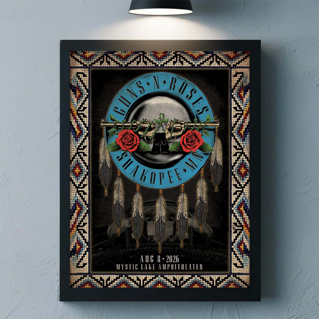 Guns N Roses Shakopee MN 2026 Event Poster Guns N Roses Merch Cool Gifts For Music Lovers Guns N Roses Shakopee MN 2026 Event Poster Guns N Roses Merch Cool Gifts For Music Lovers