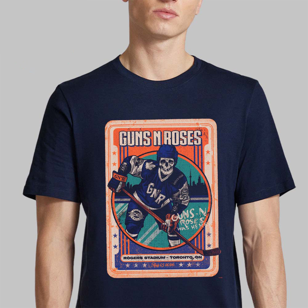 Guns N Roses Toronto Ontario Canada 2026 Event T-Shirt Guns N Roses Merch Gifts For Him - Kdjoy