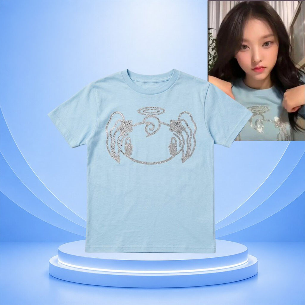 Haerin Newjeans Shalom Puro Bomb T-Shirt Fan Merch Gifts For Besties - Kdjoy Haerin Newjeans Shalom Puro Bomb T-Shirt Fan Merch Gifts For Besties - Kdjoy