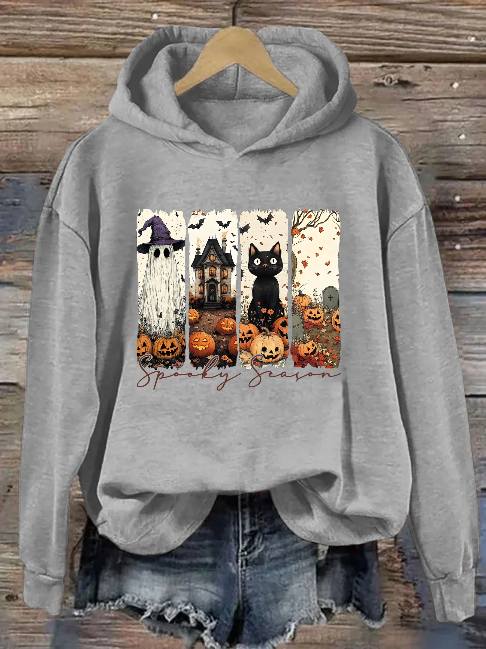 Halloween Black Cat And Jack O Lantern Hoodie Target Halloween Clothing Gift For Her - Kdjoy Halloween Black Cat And Jack O Lantern Hoodie Target Halloween Clothing Gift For Her - Kdjoy