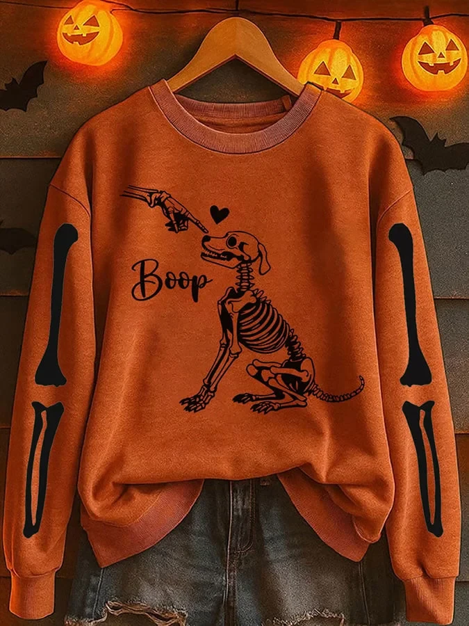 Halloween Boop Sweatshirt Boo Spooky Ghost Pumpkin Faces Merch Gifts For Fans - Kdjoy Halloween Boop Sweatshirt Boo Spooky Ghost Pumpkin Faces Merch Gifts For Fans - Kdjoy