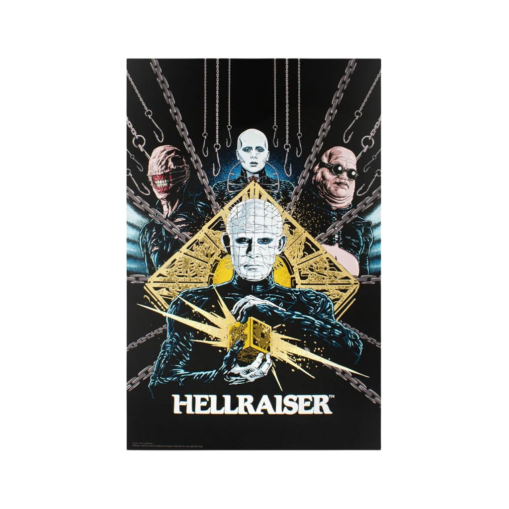 Halloween Horror Nights Merch 2026 Hellraiser Poster HHN Merch Wall Decor For Horror Fans - Kdjoy