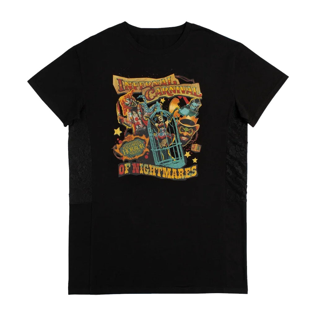 Halloween Horror Nights Merch 2026 Infernal Carnival Of Nightmares T-Shirt HHN Merch Gifts - Kdjoy