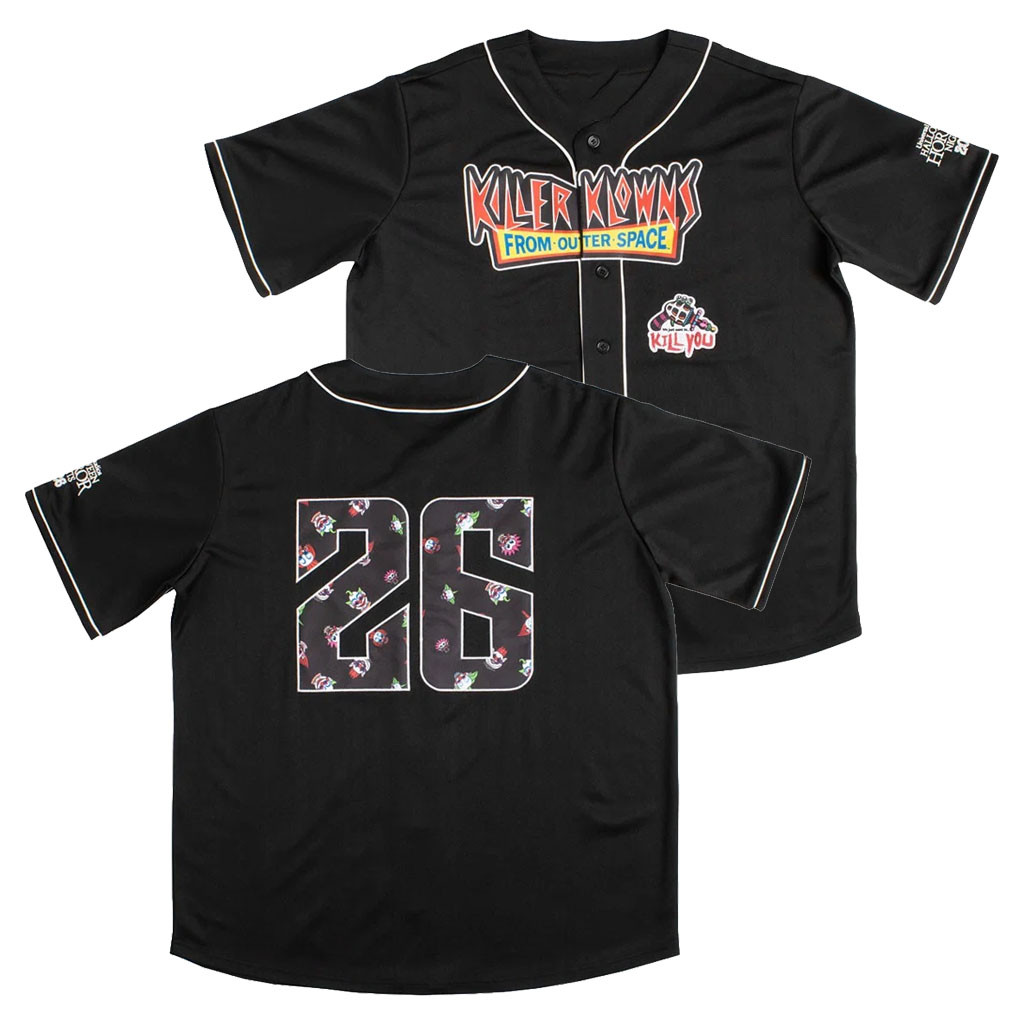 Halloween Horror Nights Merch 2026 Killer Klowns From Outer Space Jersey Gift For Horror Fans - Kdjoy