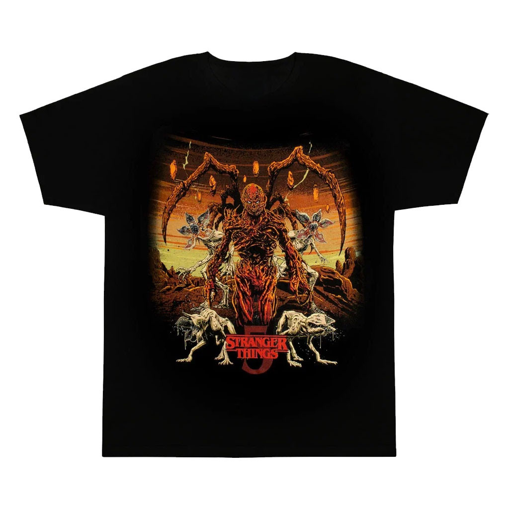 Halloween Horror Nights Merch 2026 Stranger Things 5 Key Art T-Shirt HHN Merch Horror Fan Gifts - Kdjoy