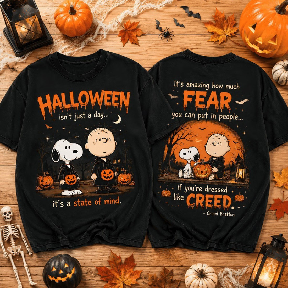 Halloween Isn't Just a Day It's A State Of Mind T-Shirt Cute Halloween Shirt Gifts For BFF - Kdjoy