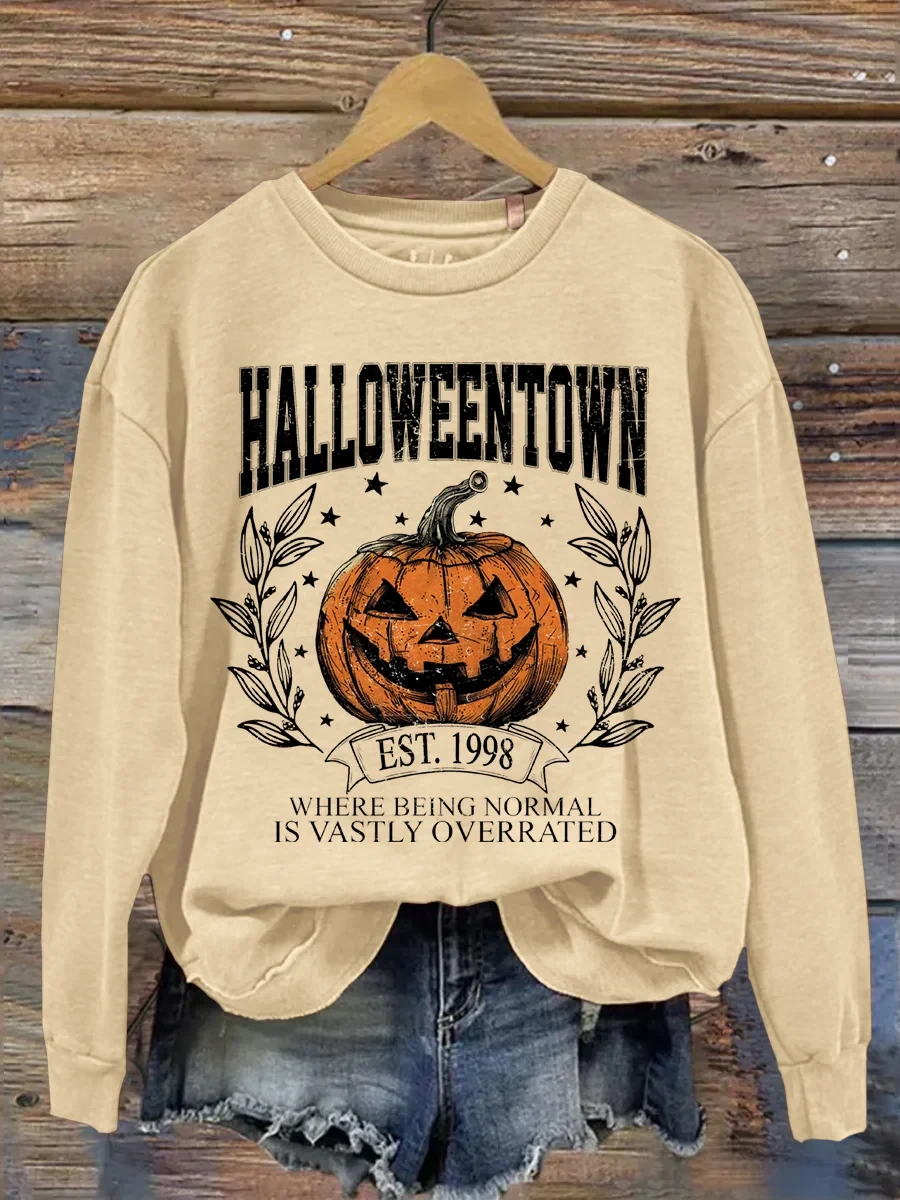 Halloweentown Pumpkin Est 1998 Sweatshirt Halloween Clothing Gift For Movie Fans - Kdjoy Halloweentown Pumpkin Est 1998 Sweatshirt Halloween Clothing Gift For Movie Fans - Kdjoy