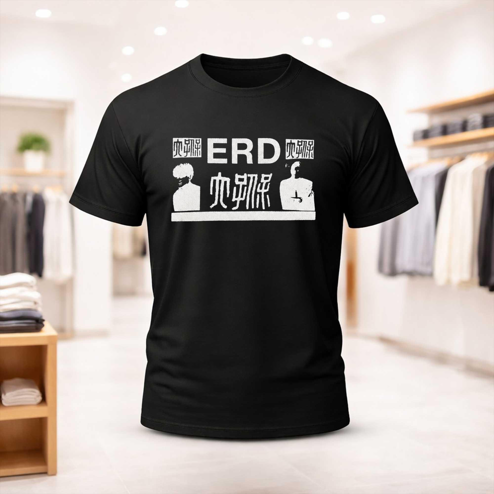 Halsey Wearing ERD Shirt In NYC T-Shirt Black Gift Ideas For Friends - Kdjoy