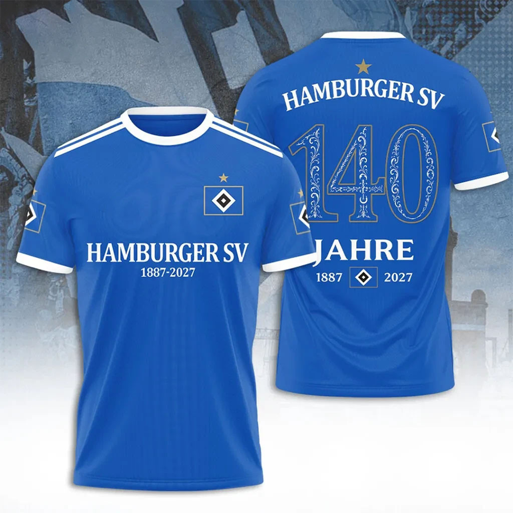 Hamburger SV 140th Anniversary Soccer Club Shirt Hamburger SV Merch Best Gifts For Football Fans - Kdjoy Hamburger SV 140th Anniversary Soccer Club Shirt Hamburger SV Merch Best Gifts For Football Fans - Kdjoy