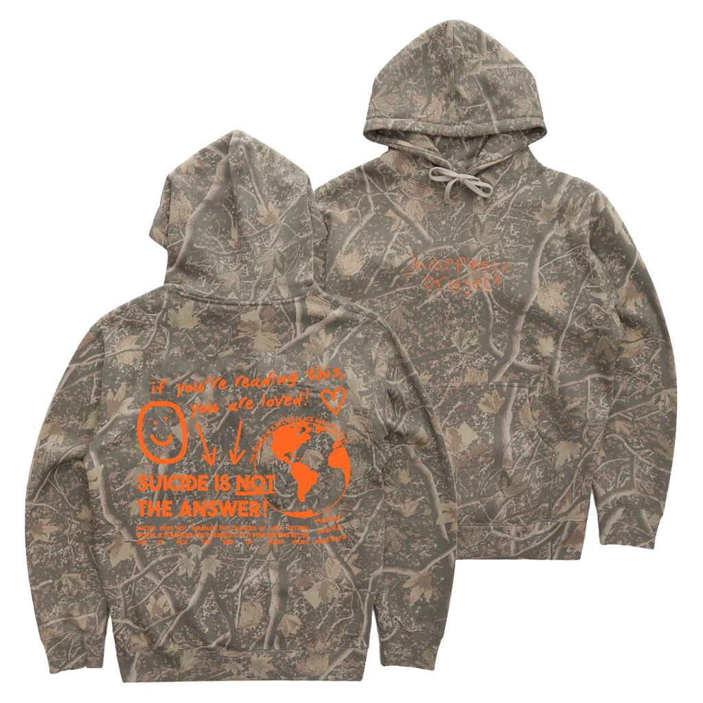 Happiness Project Merch 2026 Not The Answer Hoodie Camo Suicide Prevention Clothing Gift Ideas - Kdjoy Happiness Project Merch 2026 Not The Answer Hoodie Camo Suicide Prevention Clothing Gift Ideas - Kdjoy