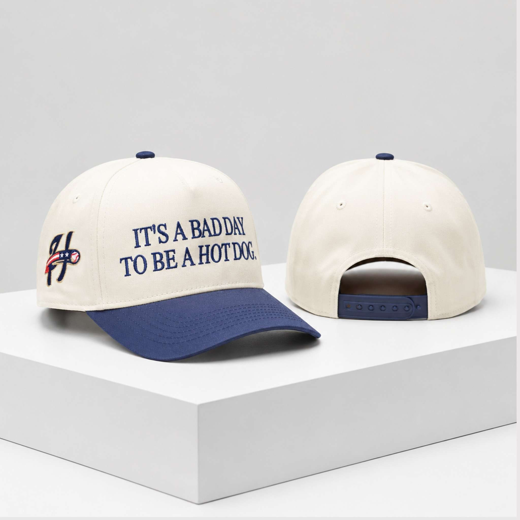 Harrisburg Senators It's A Bad Day To Be A Hot Dog Hat 2026 Embroidered Harrisburg Senators Merch - Kdjoy
