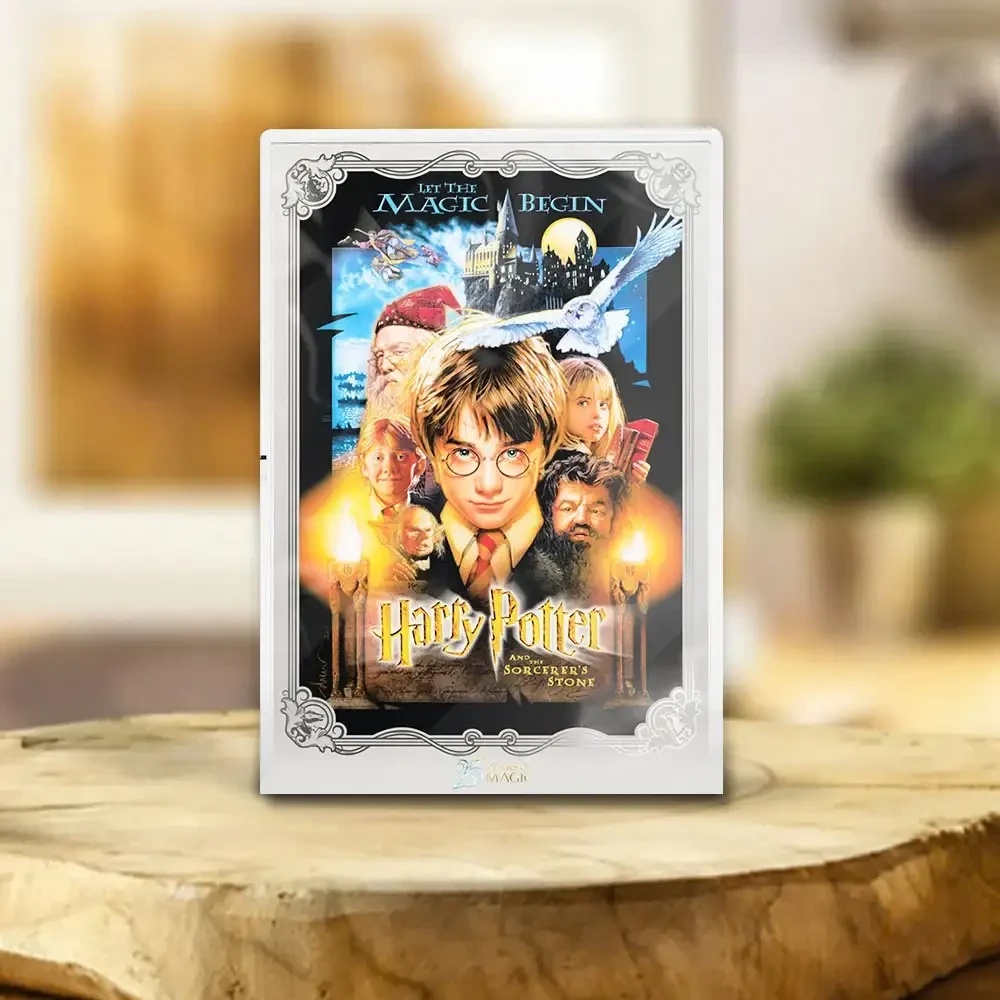 Harry Potter 25 Years Of Magic Acrylic Plaque 2026 Harry Potter And Sorcerer's Stone Merchandise - Kdjoy