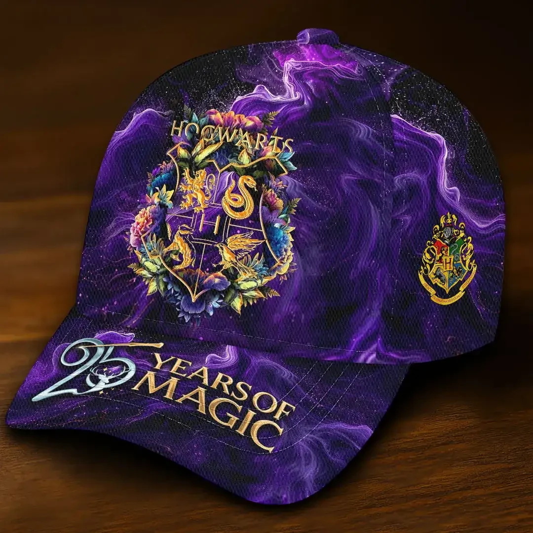 Harry Potter 25th Anniversary Philosopher's Stone Hogwarts Magical Hat Harry Potter Merch - Kdjoy