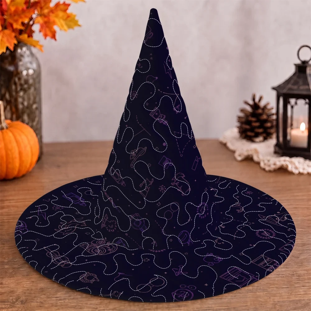 Harry Potter 25th Anniversary Quilted Witch Hat Harry Potter Merch Best Gifts For Halloween - Kdjoy