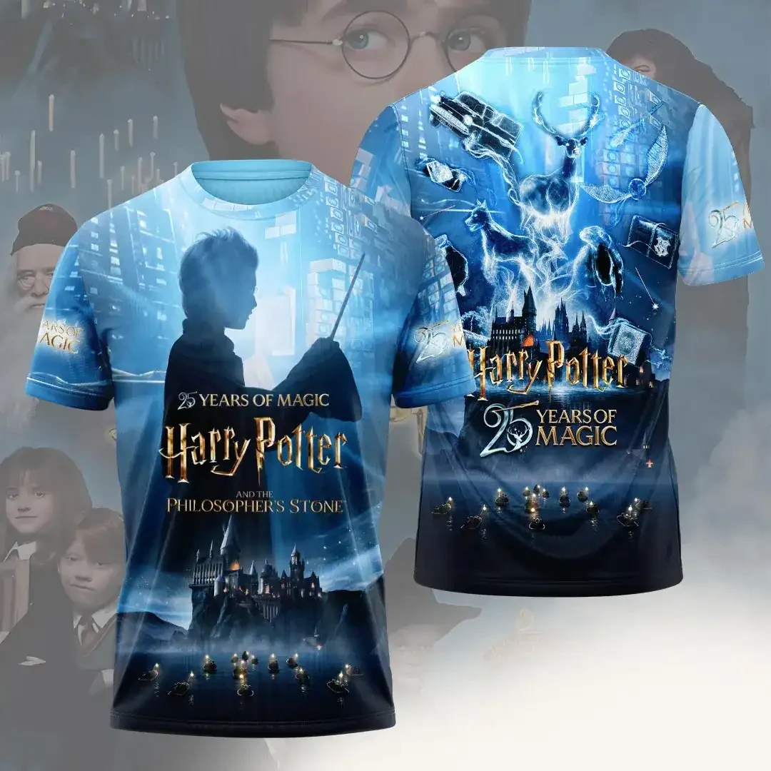 Harry Potter And The Philosopher's Stone 25 Years Of Magic T-Shirt Harry Potter Merch - Kdjoy