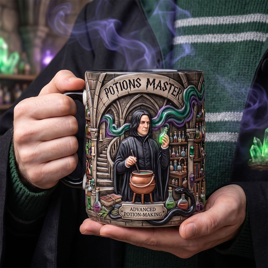 Harry Potter Professor Severus Snape Magical Academy Accent Coffee Mug Gifts For Movie Lovers - Kdjoy Harry Potter Professor Severus Snape Magical Academy Accent Coffee Mug Gifts For Movie Lovers - Kdjoy