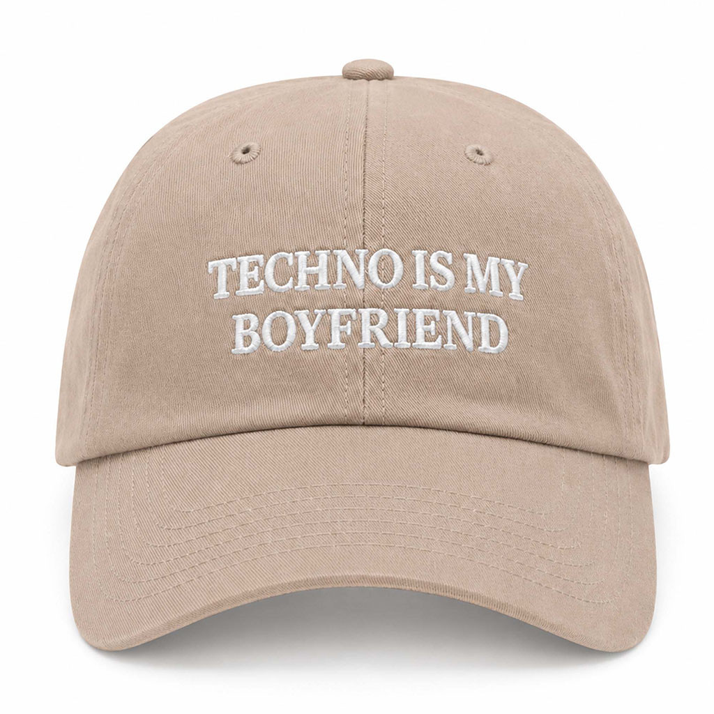 Harry Styles Techno Is My Boyfriend Hat Embroidered Harry Styles Merch Friends Gifts - Kdjoy