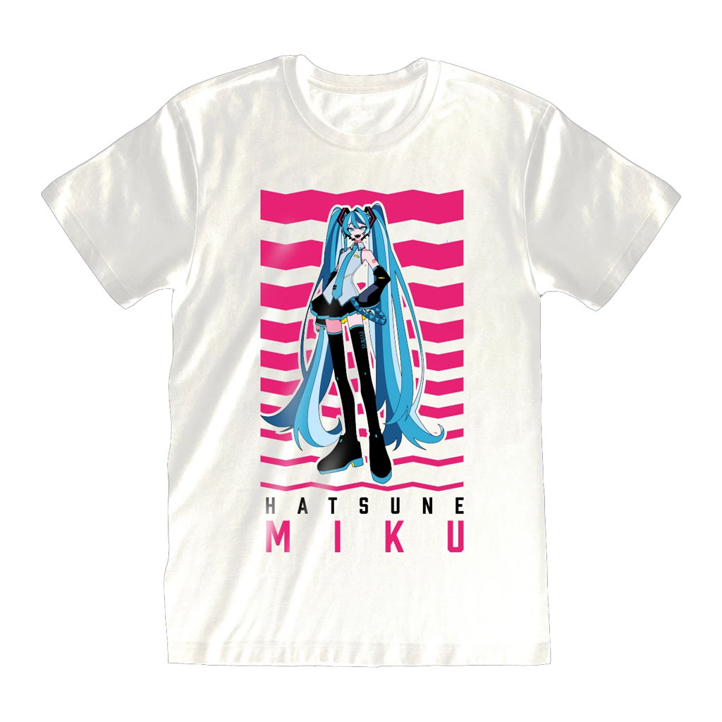 Hatsune Miku Merch 2026 Hatsune Miku New Wave White T-Shirt Vocaloid Shirt Gift for Fans - Kdjoy