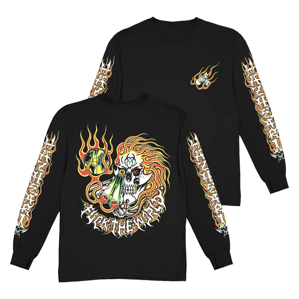 Hazheart Merch 2026 FTW Long Sleeve Shirt Black Unique Gift For Boyfriend Birthday - Kdjoy