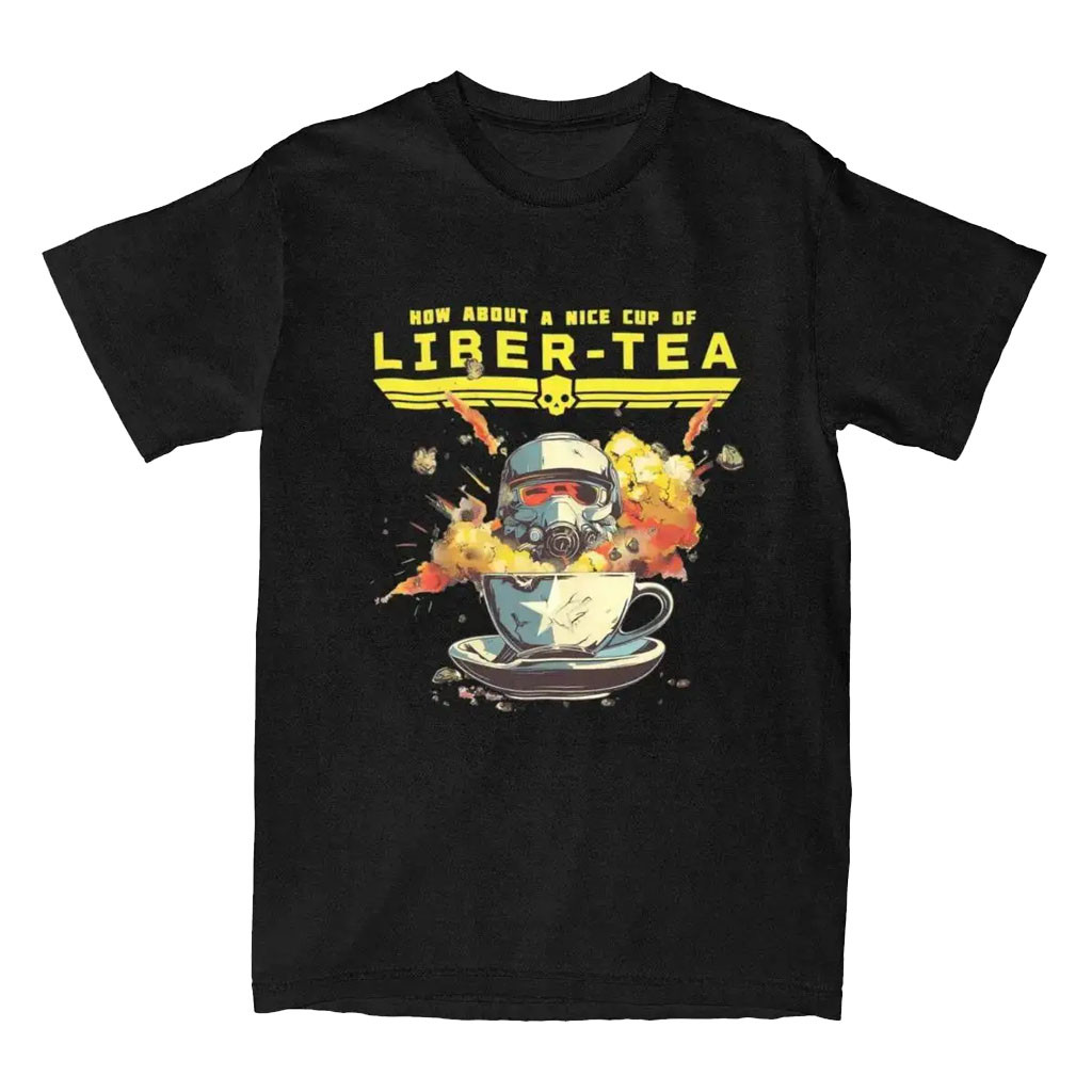 Helldivers Merch 2026 Liber - Tea T-Shirt Helldivers Shirt Gift For Brothers
