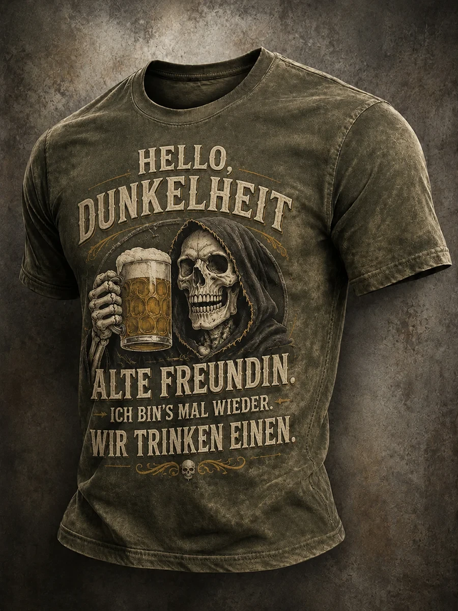 Hello Dunkelheit Alte Freundin Ich Bins Mal Wieder Wir Trinken Einen Shirt Funny Halloween Gift - Kdjoy Hello Dunkelheit Alte Freundin Ich Bins Mal Wieder Wir Trinken Einen Shirt Funny Halloween Gift - Kdjoy