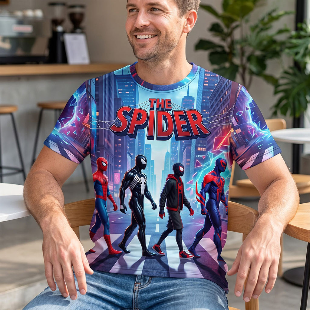 Hero Squad The Spider Shirt Spider Man Brand New Day Merch Gift For Superhero Fans - Kdjoy