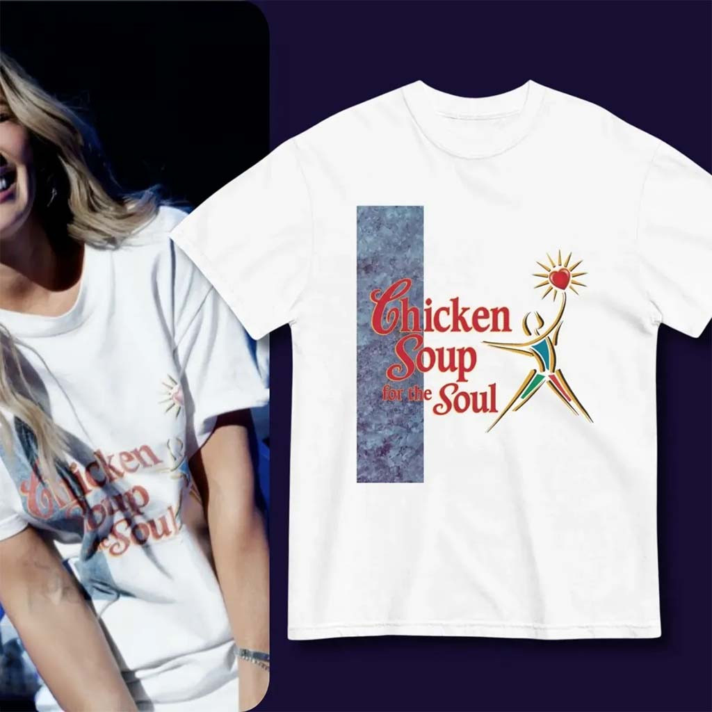 Hilary Duff Chicken Soup For The Soul Shirt At The Lucky Me Tour 2026 Merch Fan Gifts - Kdjoy