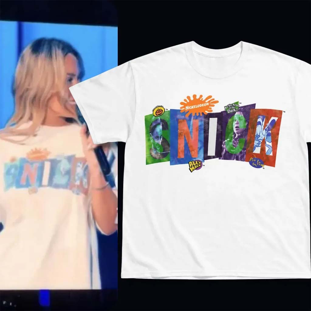 Hilary Duff Concert Outfit July 17 2026 UT Salt Lake City Nickelodeon Snick 1990S Vintage Shirt - Kdjoy