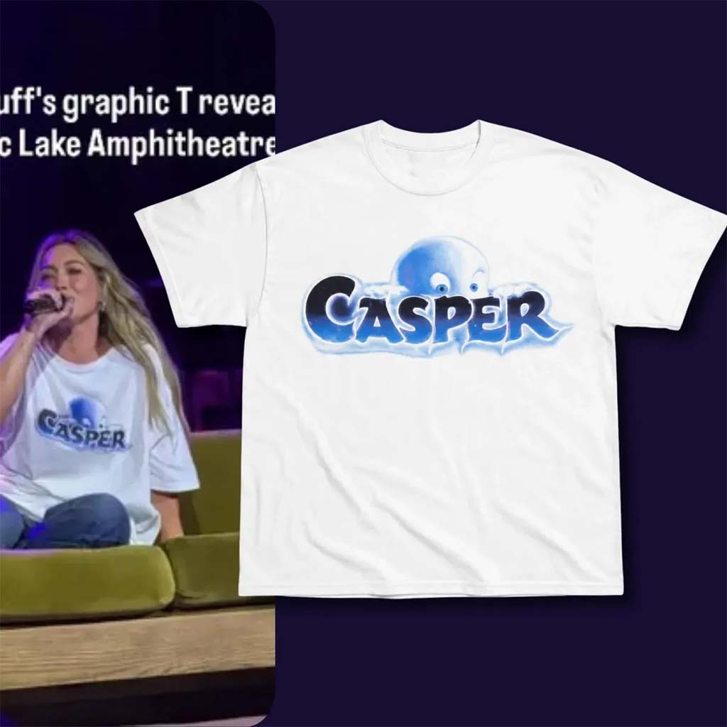 Hilary Duff Concert Outfit July 25 2026 Shakopee MN Casper The Friendly Ghost 1995 Shirt Gifts - Kdjoy