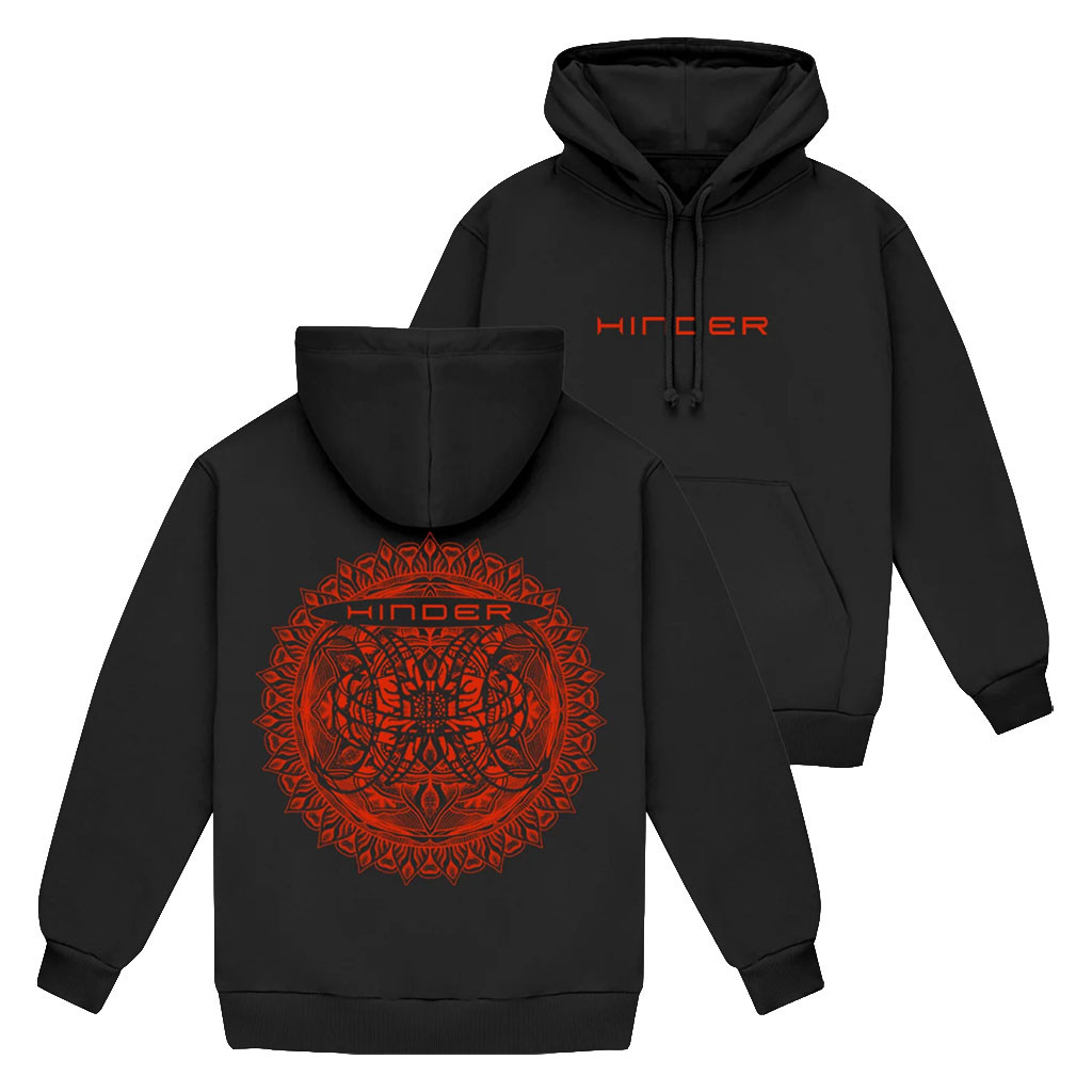 Hinder Music Merch 2026 Mandala Hoodie Black Presents For Rock Lovers Hinder Music Merch 2026 Mandala Hoodie Black Presents For Rock Lovers