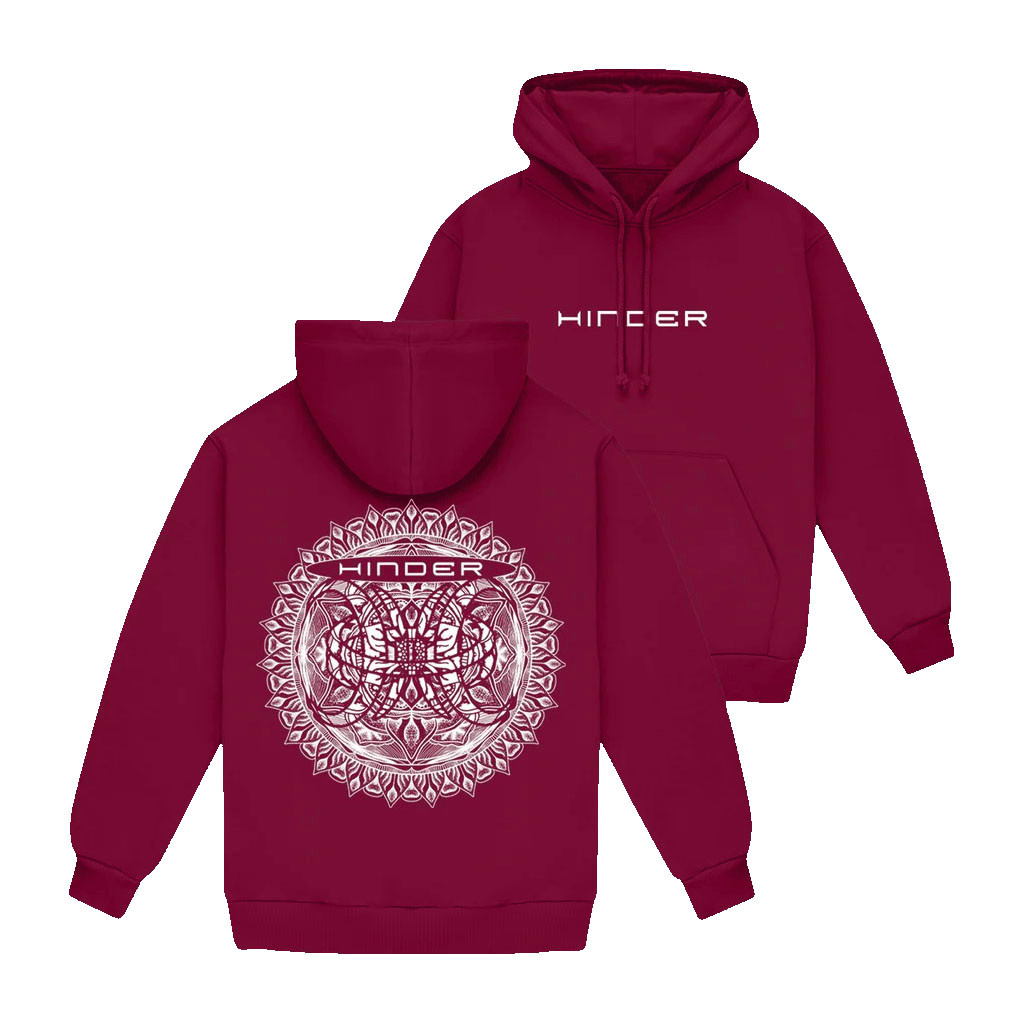 Hinder Music Merch 2026 Mandala Hoodie Presents For Rock Music Lovers Hinder Music Merch 2026 Mandala Hoodie Presents For Rock Music Lovers