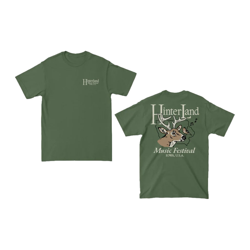 Hinterland Music Festival Merch 2026 Deer T-Shirt Concert Outfits Gift For Fathers - Kdjoy