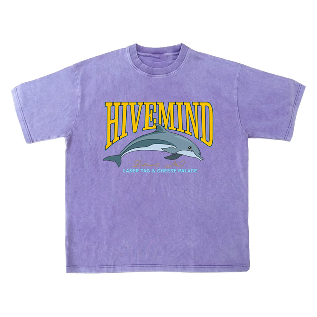 Hivemind Merch 2026 Dolphin T-Shirt Laser Tag And Cheese Palace Shirt Gift For Friends - Kdjoy