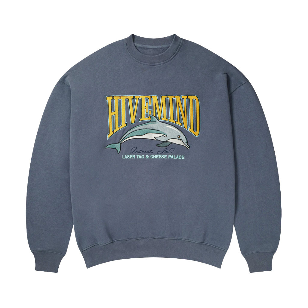 Hivemind Merch 2026 Hivemind Dolphin Crewneck Sweatshirt Birthday Ideas For Boyfriend - Kdjoy