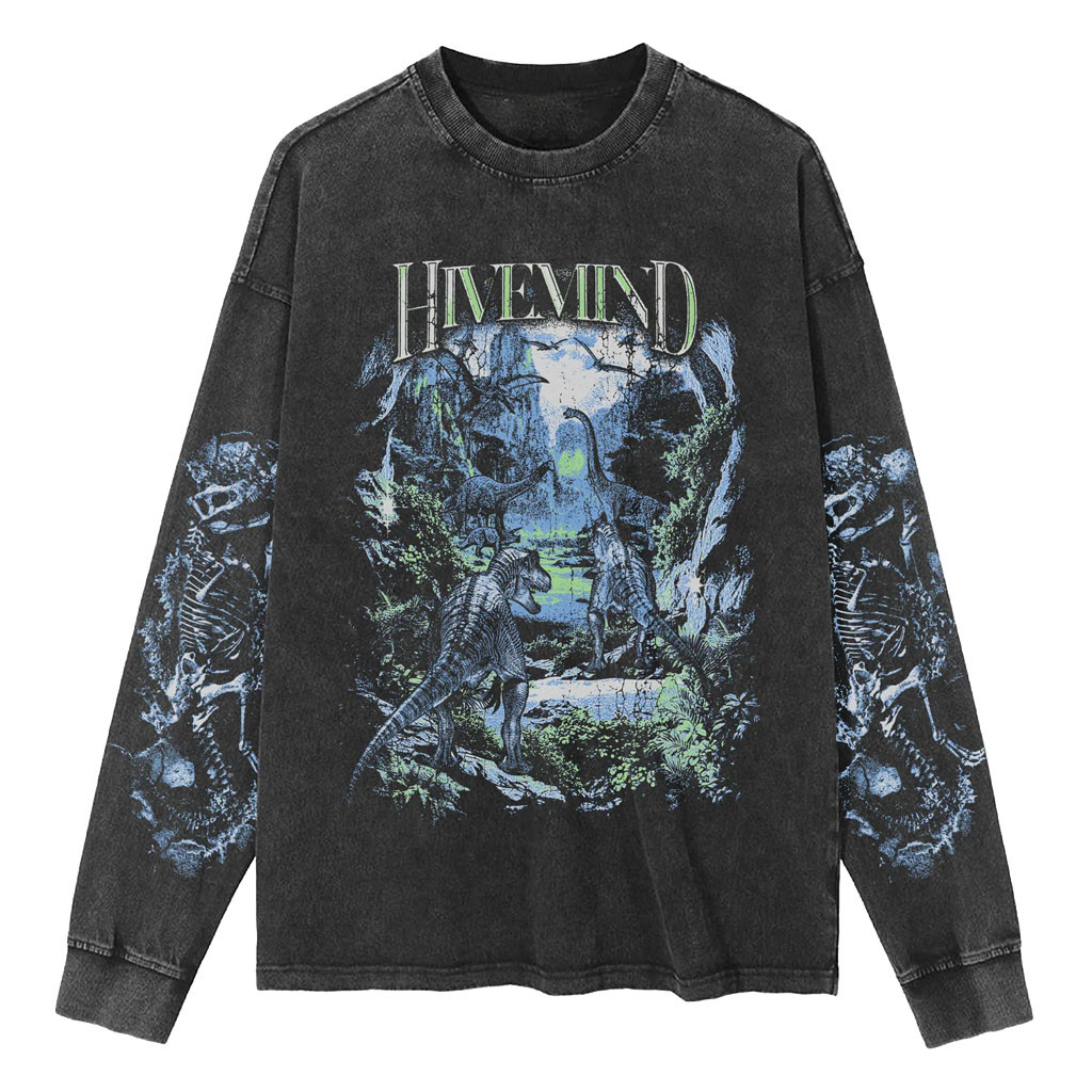 Hivemind Merch 2026 Hivemind Jurassic Long Sleeve Shirt Unique Gift For Friends - Kdjoy Hivemind Merch 2026 Hivemind Jurassic Long Sleeve Shirt Unique Gift For Friends - Kdjoy