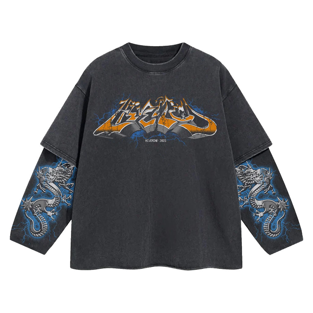 Hivemind Merch 2026 Hivemind Nu Metal Long Sleeve Shirt Present For Brothers - Kdjoy