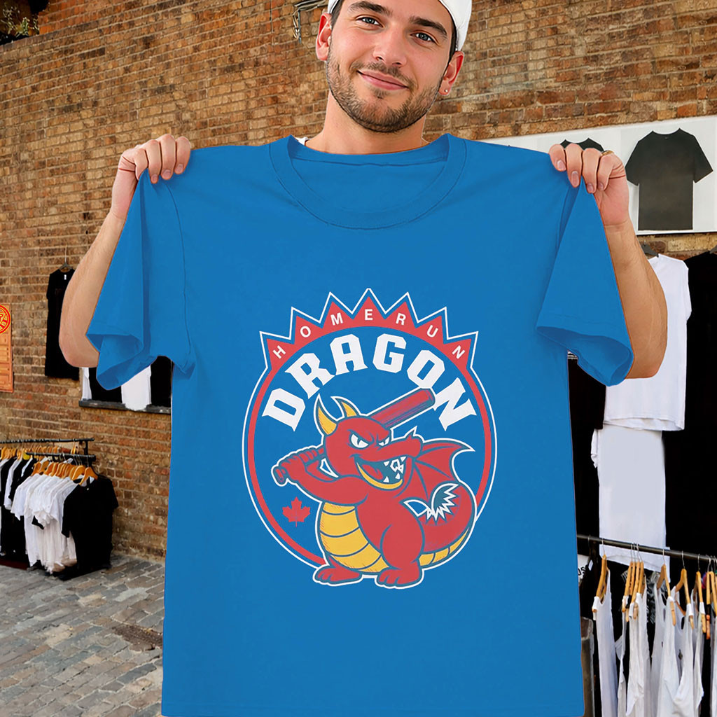 Home Run Dragon Shirt Toronto Blue Jays Celebration Tee Gifts For Baseball Fans - Kdjoy Home Run Dragon Shirt Toronto Blue Jays Celebration Tee Gifts For Baseball Fans - Kdjoy