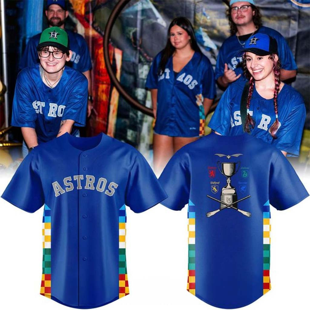 Houston Astros 2026 Harry Potter Night Special Edition Baseball Jersey Houston Astros Merch - Kdjoy Houston Astros 2026 Harry Potter Night Special Edition Baseball Jersey Houston Astros Merch - Kdjoy