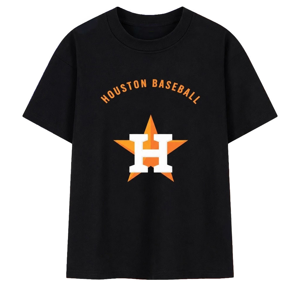 Houston Astros Baseball Star Logo T-Shirt Houston Astros Merch Best Gift For Husband - Kdjoy