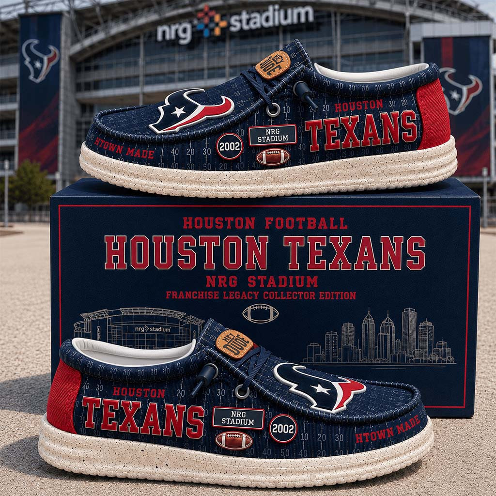 Houston Texans NRG Stadium Shoes Houston Texans Merch Best Gift For Football Lovers - Kdjoy