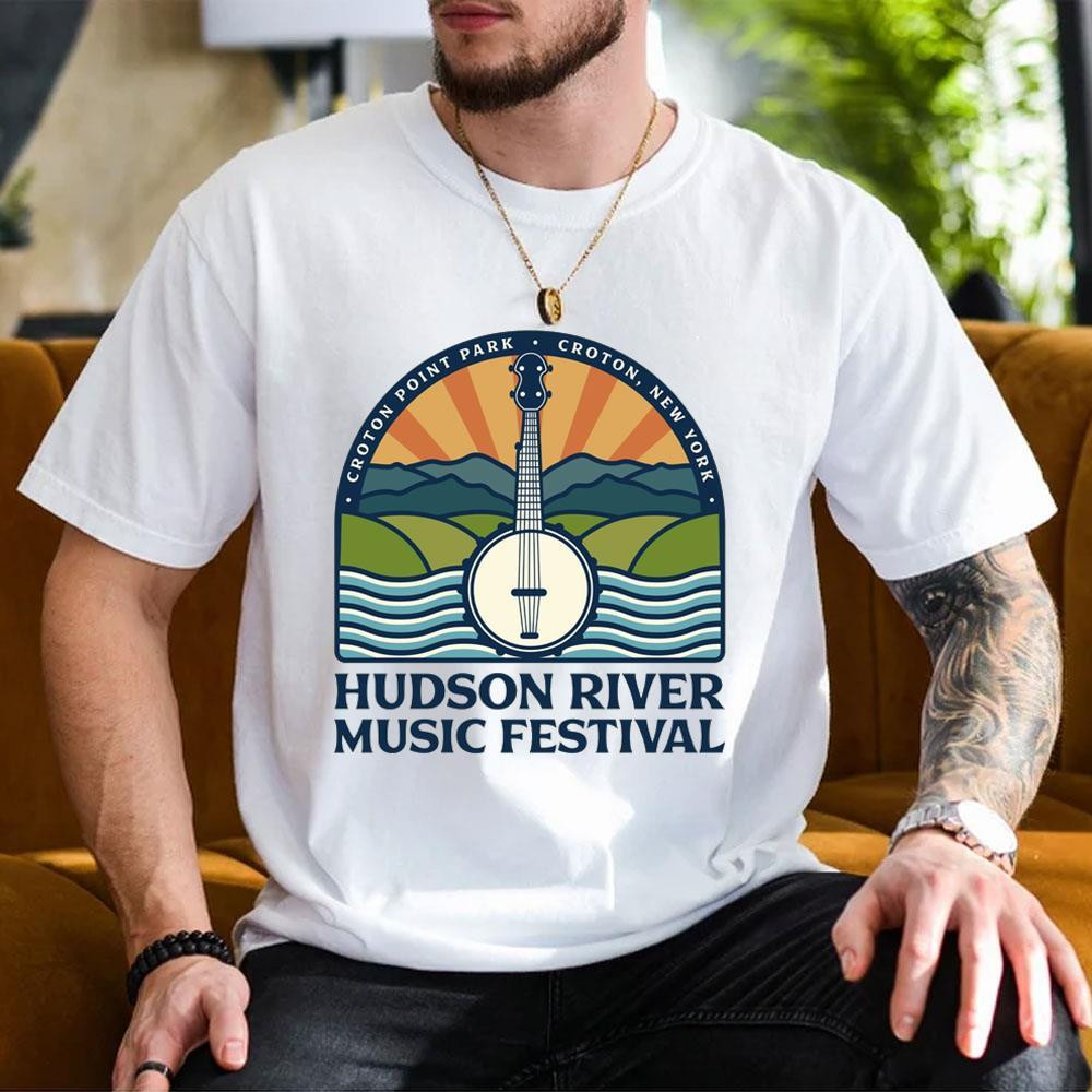 Hudson River Music Festival 2026 Logo 1 T-Shirt Music Lover Gift Ideas For Him - Kdjoy