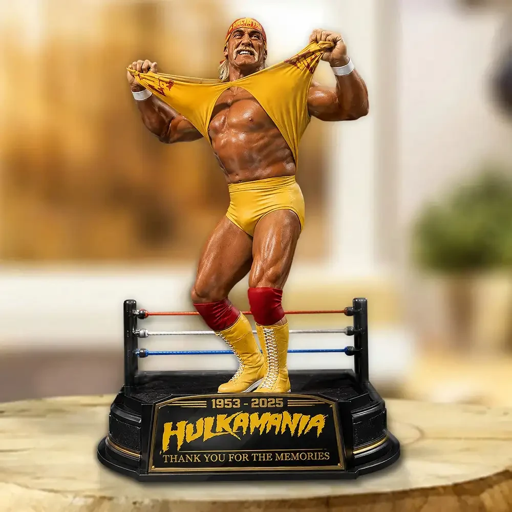 Hulk Hogan Thank You For The Memorial Acrylic Plaque Hulk Hogan Merch Gifts For Wrestlers - Kdjoy