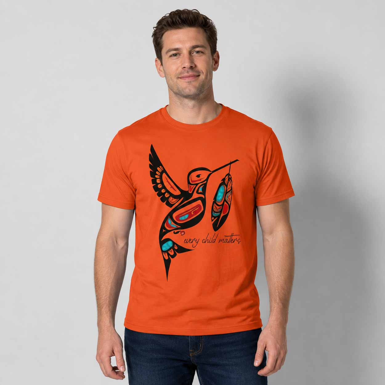 Hummingbird Every Child Matters Shirt Orange Shirt Day September 30 Canadian Apparel - Kdjoy Hummingbird Every Child Matters Shirt Orange Shirt Day September 30 Canadian Apparel - Kdjoy
