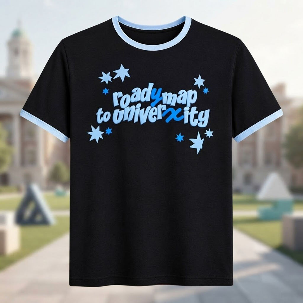 Hunter Roady Map To University Shirt Birthday Gift Ideas For Friends