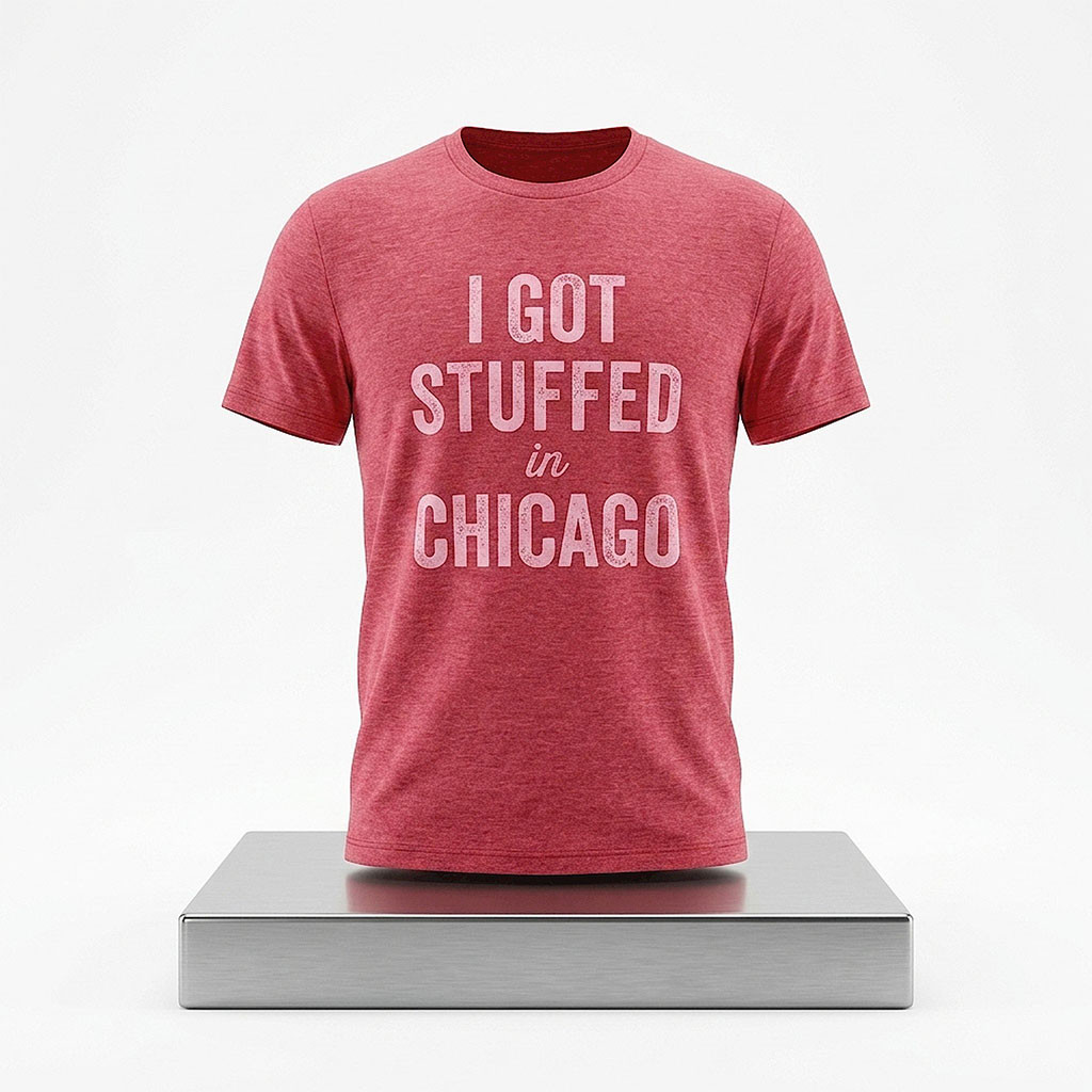 I Got Stuffed In Chicago Shirt Birthday Presents For Boyfriend - Kdjoy