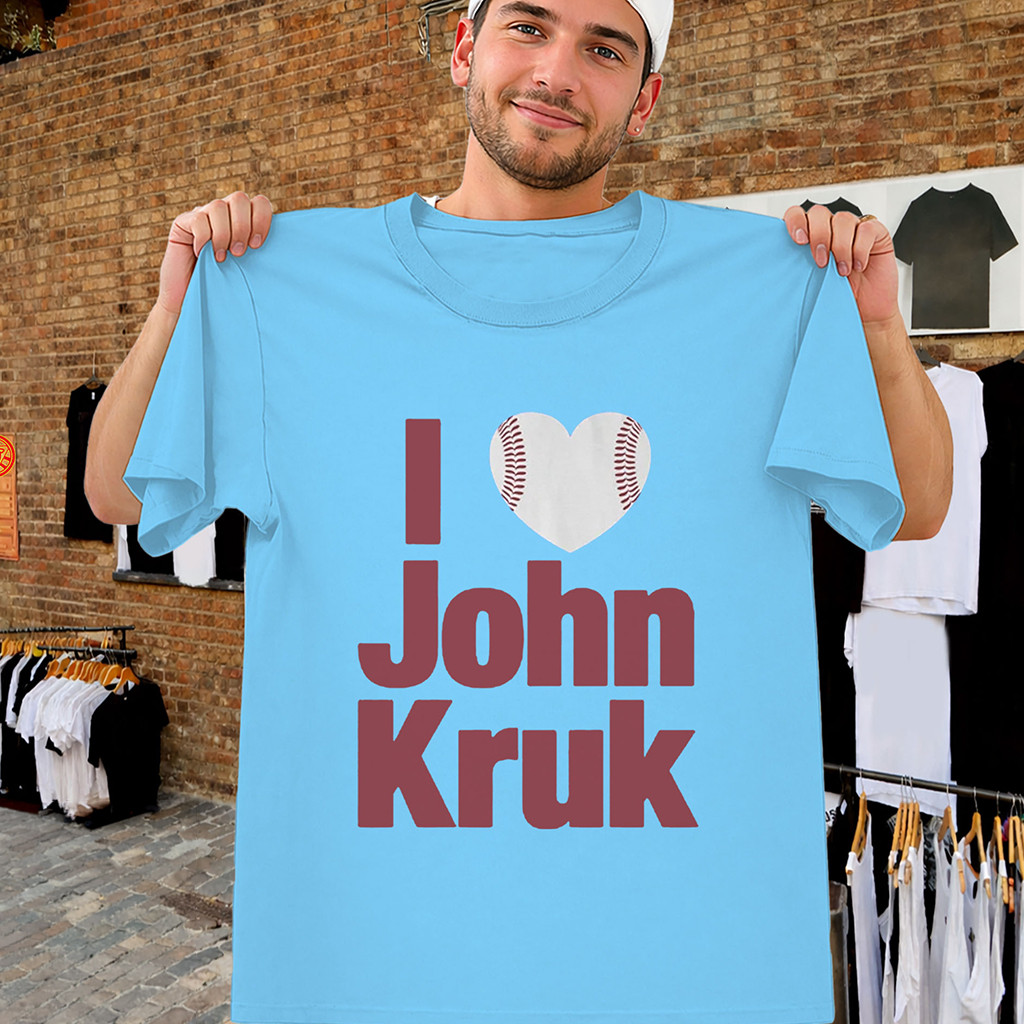 I Heart John Kruk Shirt Philadelphia loves John Kruk Tee Gifts For Baseball Lovers - Kdjoy I Heart John Kruk Shirt Philadelphia loves John Kruk Tee Gifts For Baseball Lovers - Kdjoy