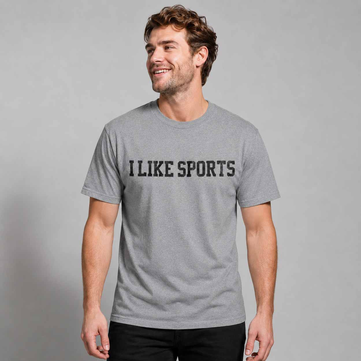 I Like Sports Shirt Grey Gifts For Friends Sports Lovers - Kdjoy I Like Sports Shirt Grey Gifts For Friends Sports Lovers - Kdjoy