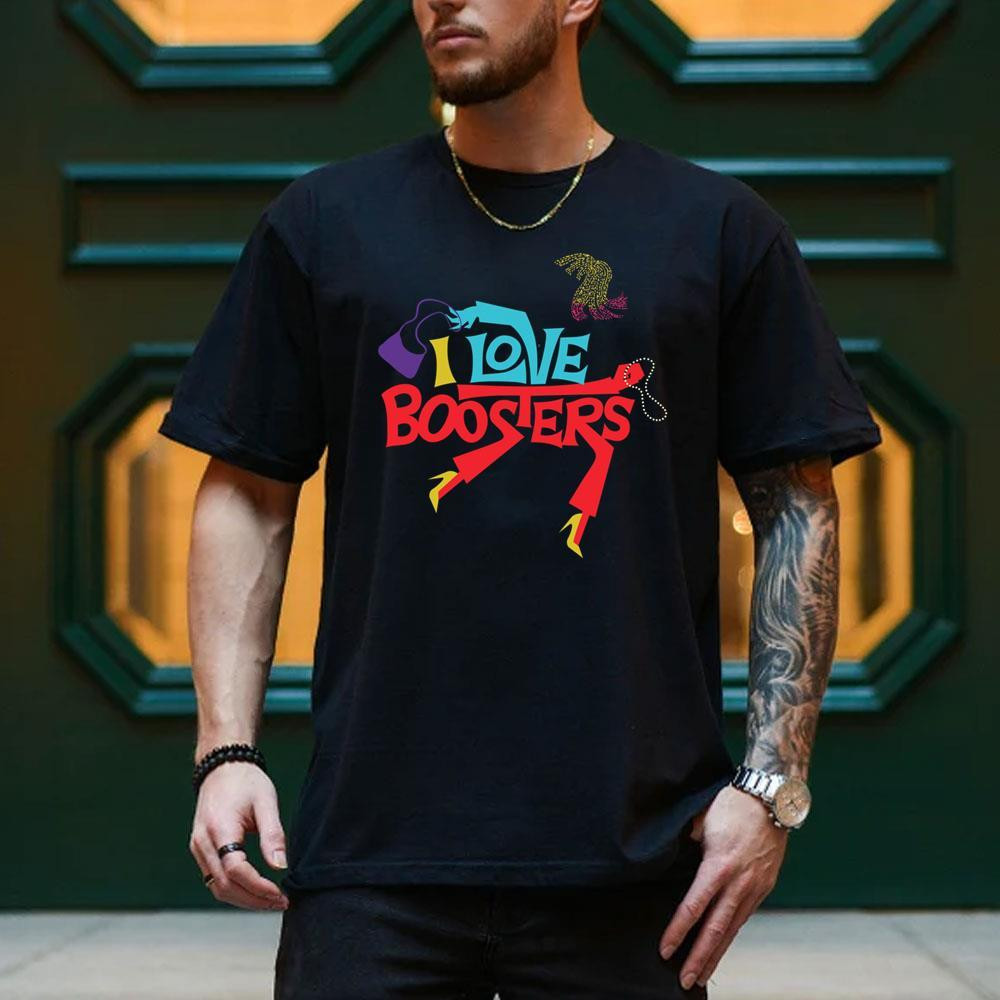 I Love Boosters 2026 Movie Logo T-Shirt I Love Boosters Merch Gifts For Movie Fans