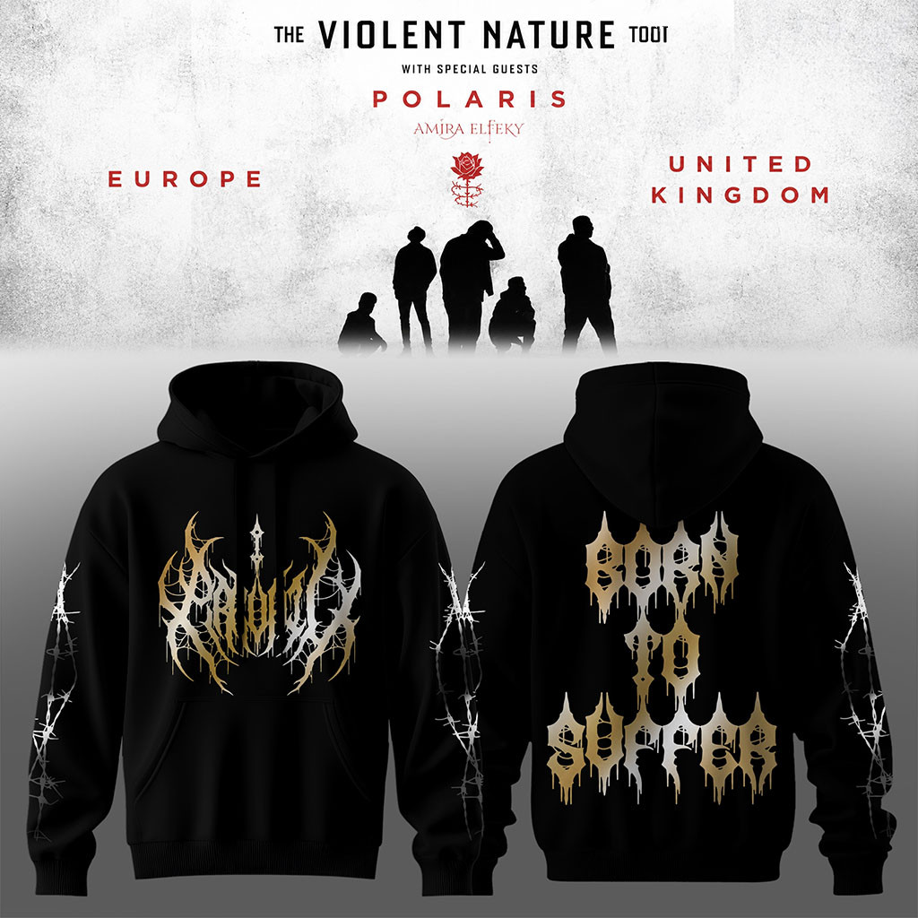 I Prevail The Violent Nature Tour 2026 Tour Hoodie Born To Suffer Hoodie I Prevail Merch Gifts - Kdjoy I Prevail The Violent Nature Tour 2026 Tour Hoodie Born To Suffer Hoodie I Prevail Merch Gifts - Kdjoy